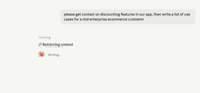 Getting context in Claude